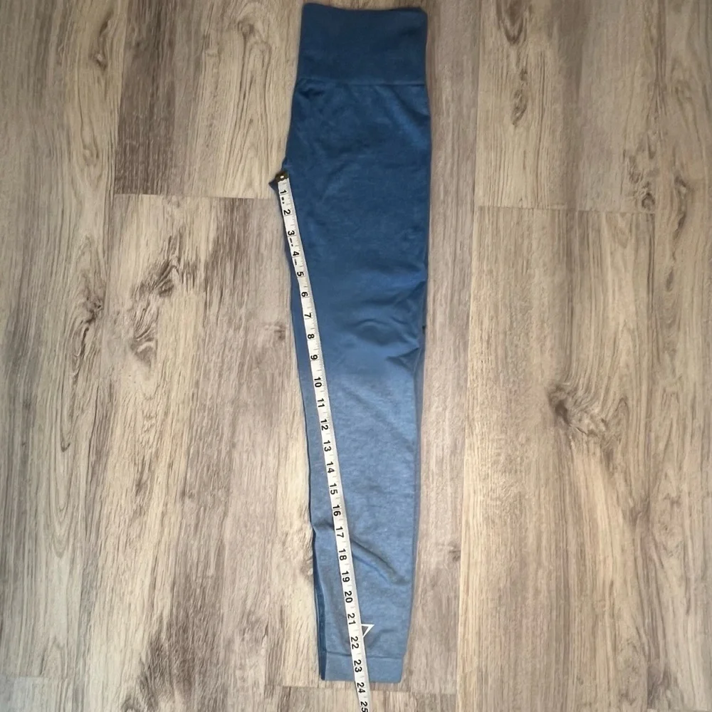 Gymshark Adapt Seamless Blue Ombré Leggings Size‎ XS #5